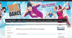 Desktop Screenshot of mk-dance-studio.com